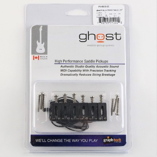 GRAPH TECH PN-8000-00 GHOST LOADED SADDLES 10MM SET 6 WITH PIEZO