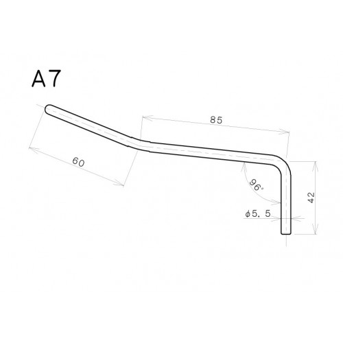 GOTOH A7 LEVA TREMOLO GOLD (VS100, 510T)