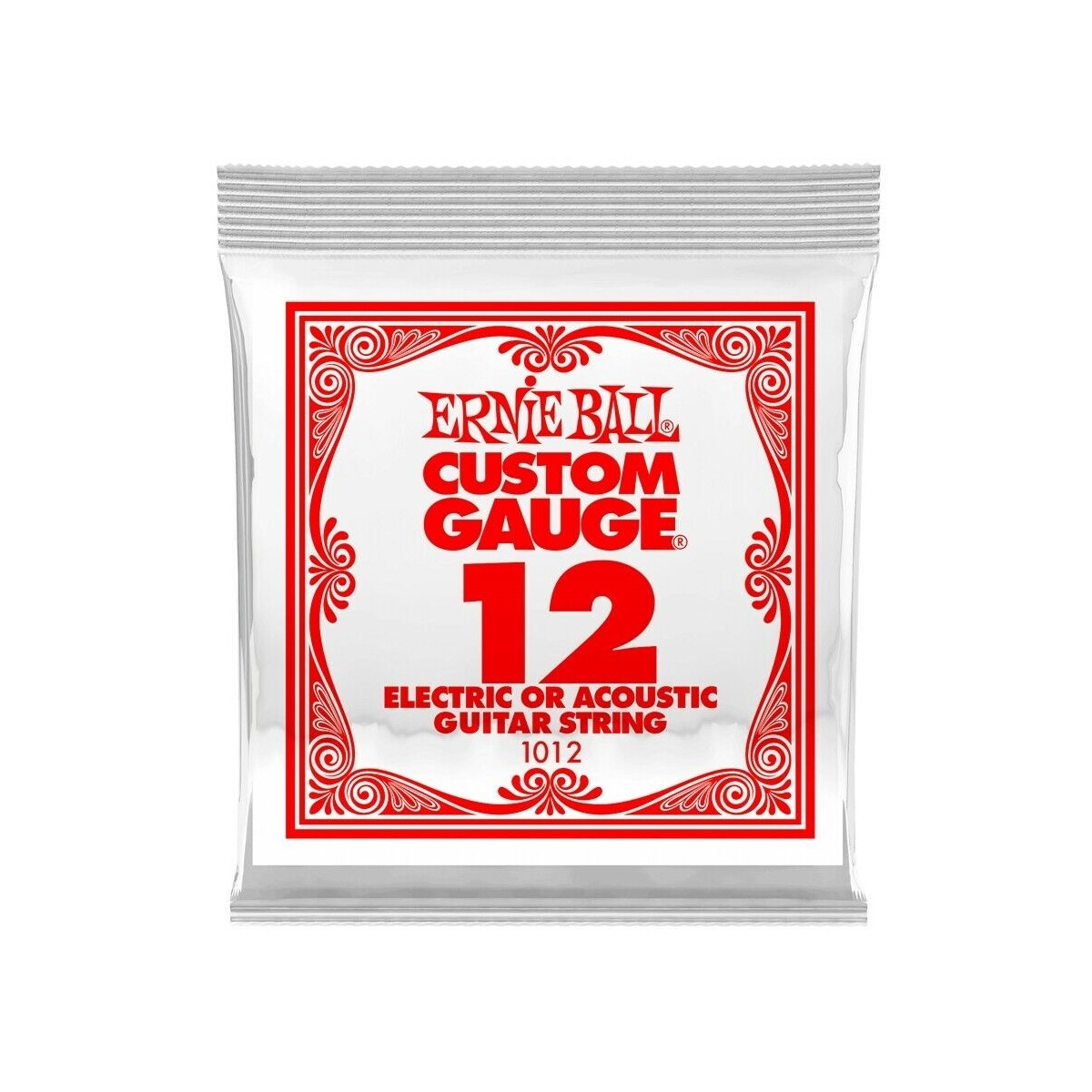 ERNIE BALL 1012 PACK 6 SINGLE STRINGS .012