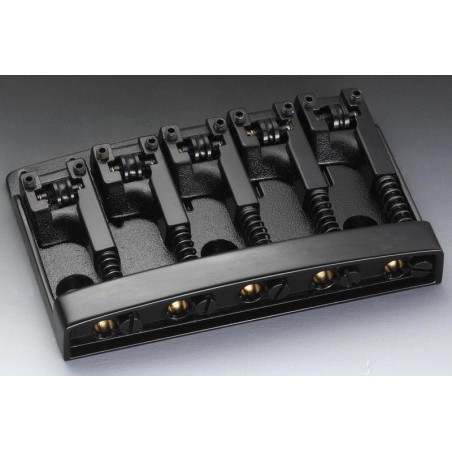 SCHALLER 3D BASS BRIDGE 5 STRINGS - BLACK