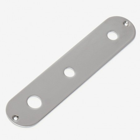 TELECASTER CONTROL PLATE FOR TOGGLE CHROME