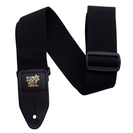 ERNIE BALL 4037 POLYPRO GUITAR STRAP BLACK