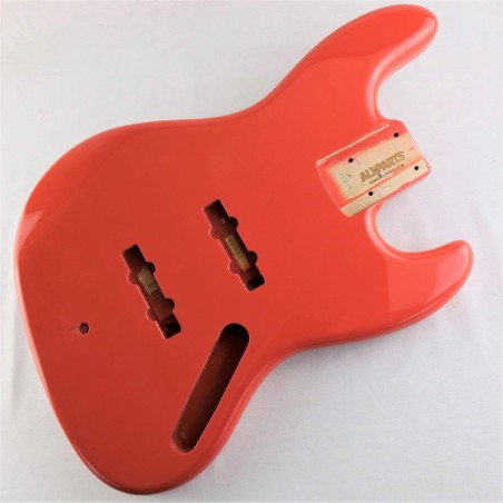 ALLPARTS CORPO JAZZ BASS FIESTA RED