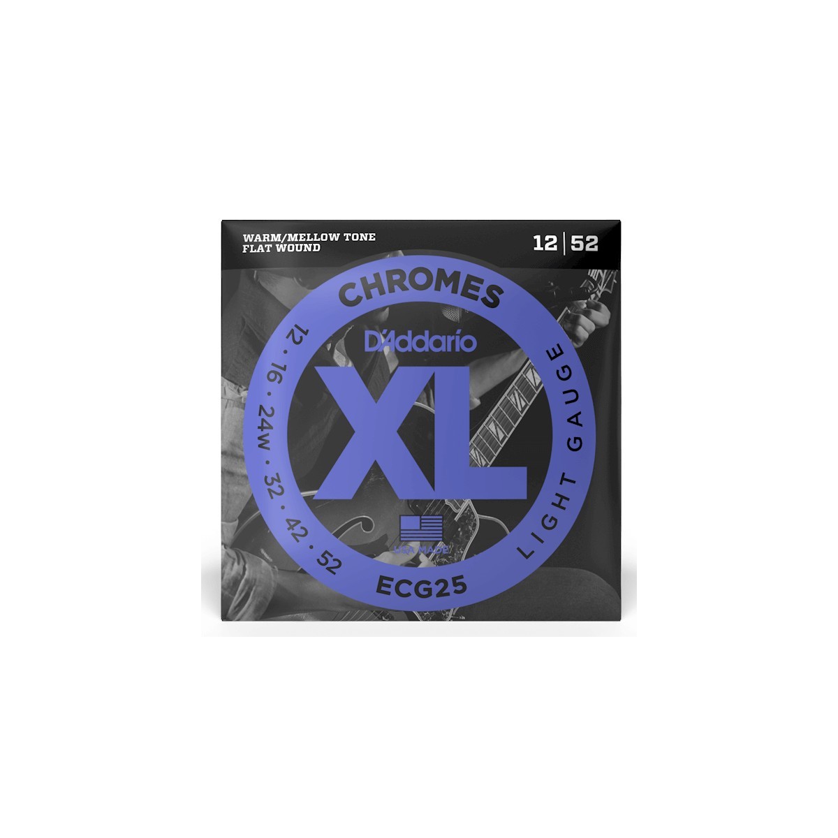 D'ADDARIO ECG25 XL CHROMES LIGHT .012/.052