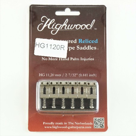 HIGHWOOD VINTAGE SADDLES 11,20MM SET 6 RELIC