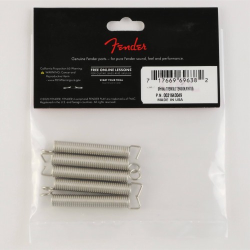 FENDER 003-1643-049 AMERICAN VINTAGE TREMOLO TENSION SPRINGS PACK/5