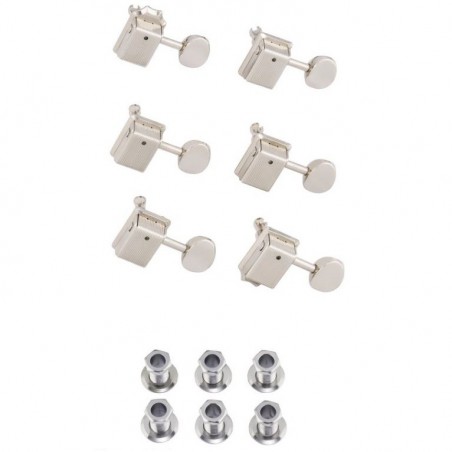 FENDER 099-0802-100 CLASSICGEAR LOCKING TUNERS CHROME