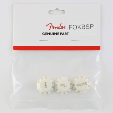 FENDER 005-6254-049 1 VOL 2 TONE SET PARCHMENT