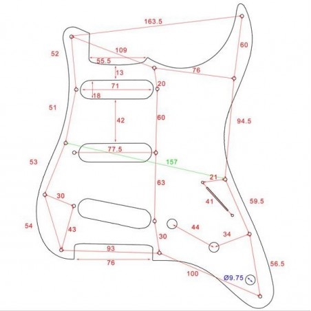 ALL PARTS STRATO SSS MADREPERLATO PARCHMENT 3Strati