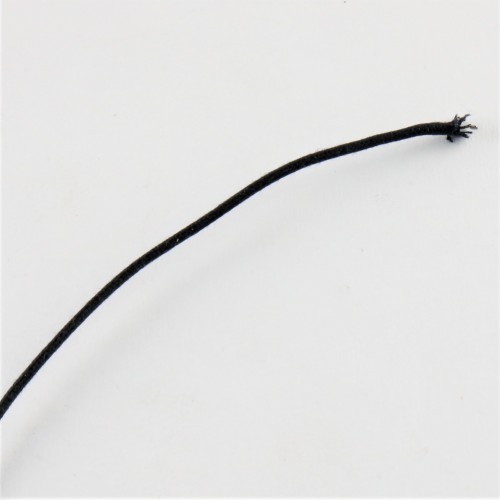 CLOTH COVERED WIRE BLACK