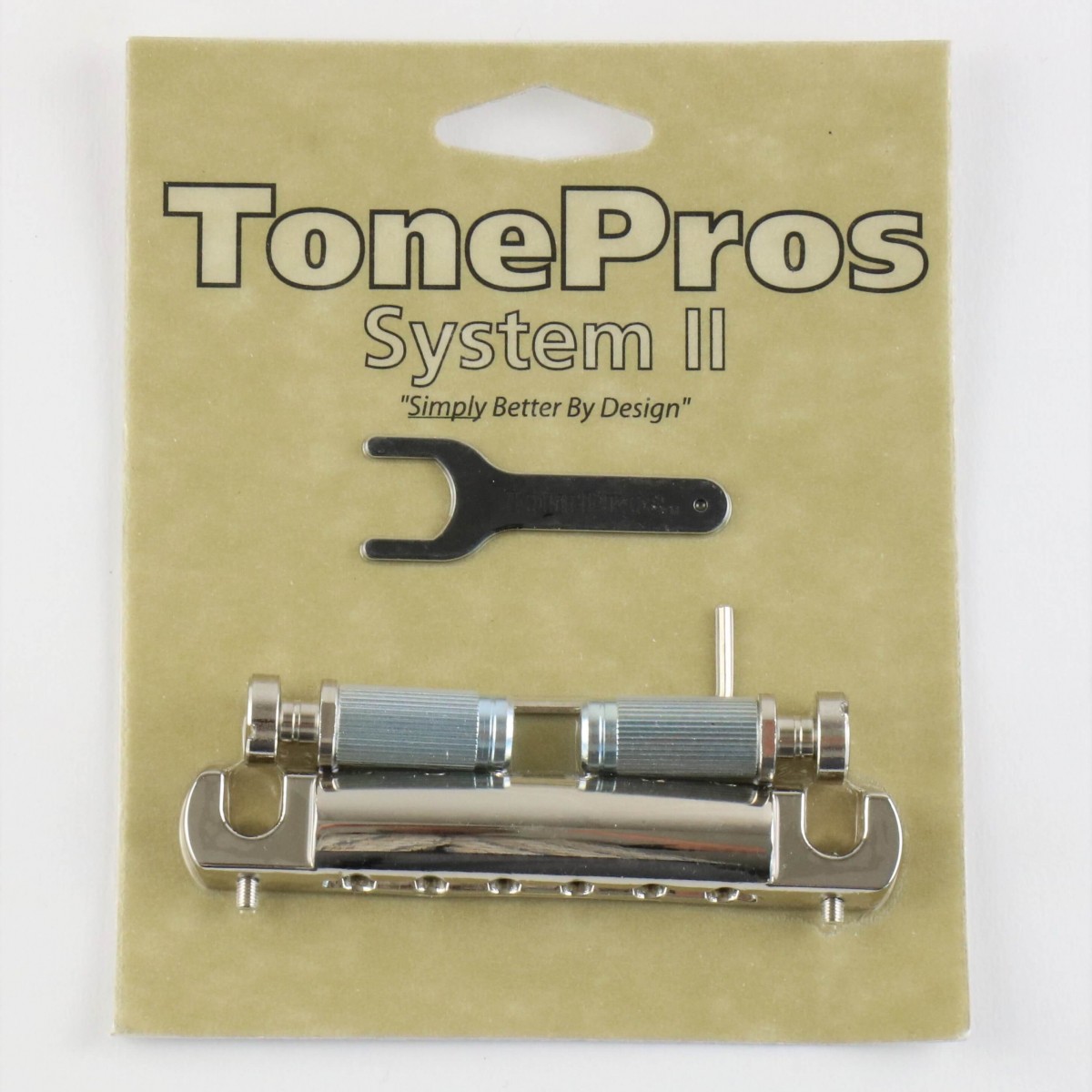 TONEPROS VTNA VINTAGE WRAPAROUND BRIDGE NICKEL