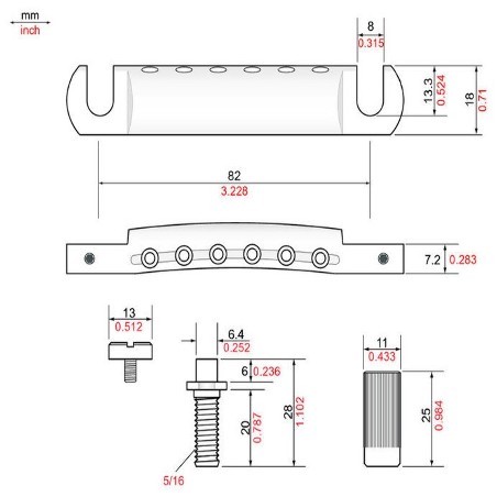 TONEPROS VTNA VINTAGE WRAPAROUND BRIDGE CHROME