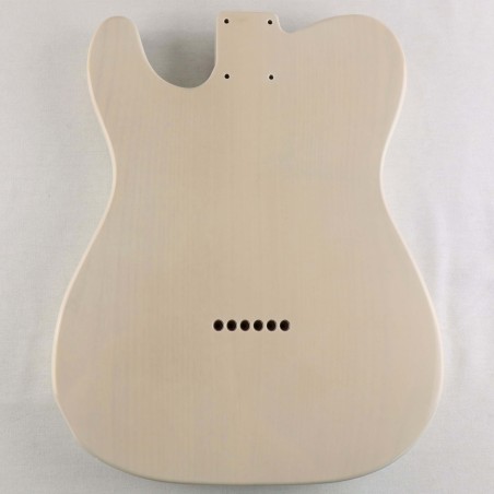 ALLPARTS TELECASTER BODY ALDER SEE THROUGH WHITE