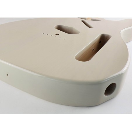 ALLPARTS TELECASTER BODY ALDER SEE THROUGH WHITE