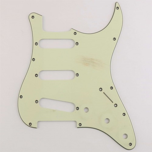 STRATOCASTER 62 PICKGUARD MINT GREEN RELIC 3PLY