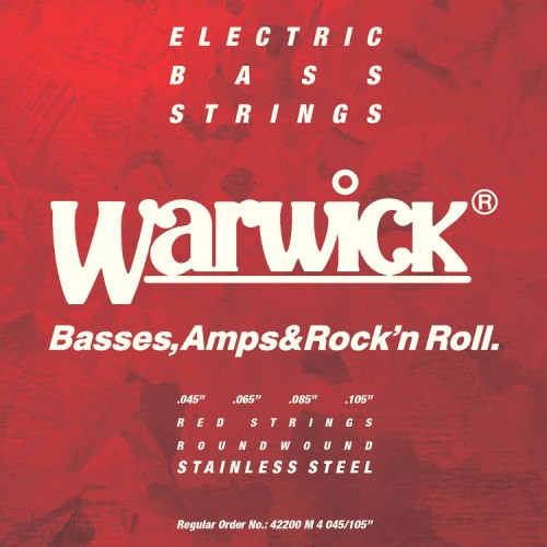 WARWICK RED LABEL STEEL .045/.105