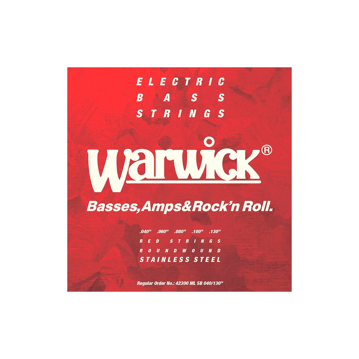 WARWICK RED LABEL STEEL .040/.130