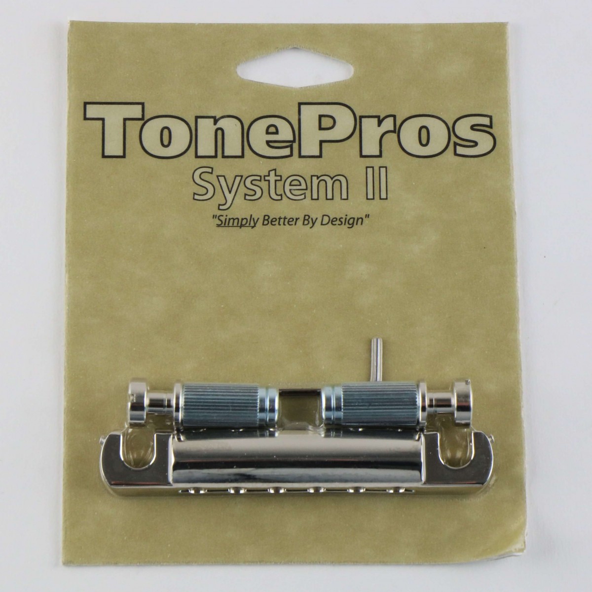 TONEPROS T1ZSA LOCKING ALUMINIUM TAILPIECE US THREADS NICKEL