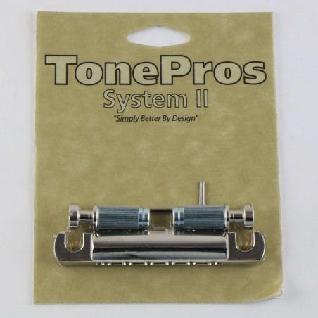 TONEPROS T1ZSA LOCKING ALUMINIUM TAILPIECE US THREADS NICKEL