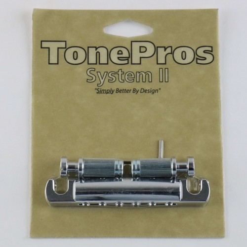 TONEPROS T1ZSA LOCKING ALUMINIUM TAILPIECE US THREADS CHROME