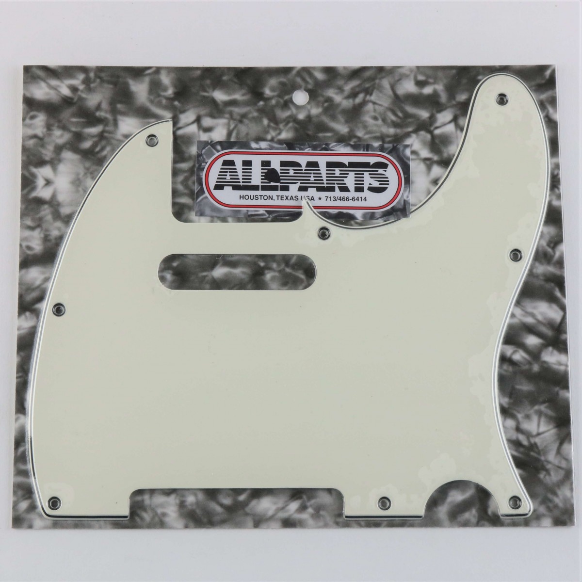 ALLPARTS TELECASTER PICKGUARD 8 HOLES PARCHMENT