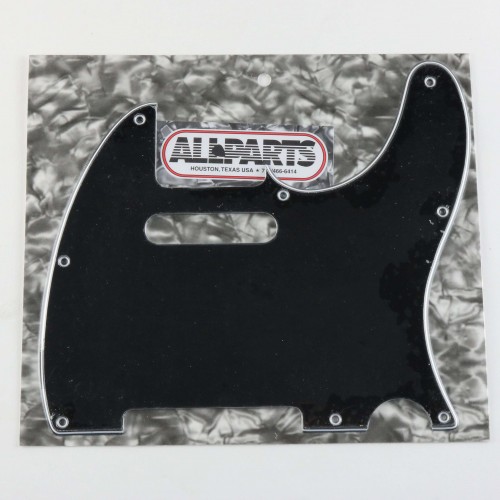 ALLPARTS BATTIPENNA TELECASTER 8 VITI BLACK