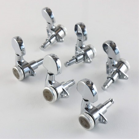 GOTOH SG301-20 MGT GROVER BUTTON CHROME SET