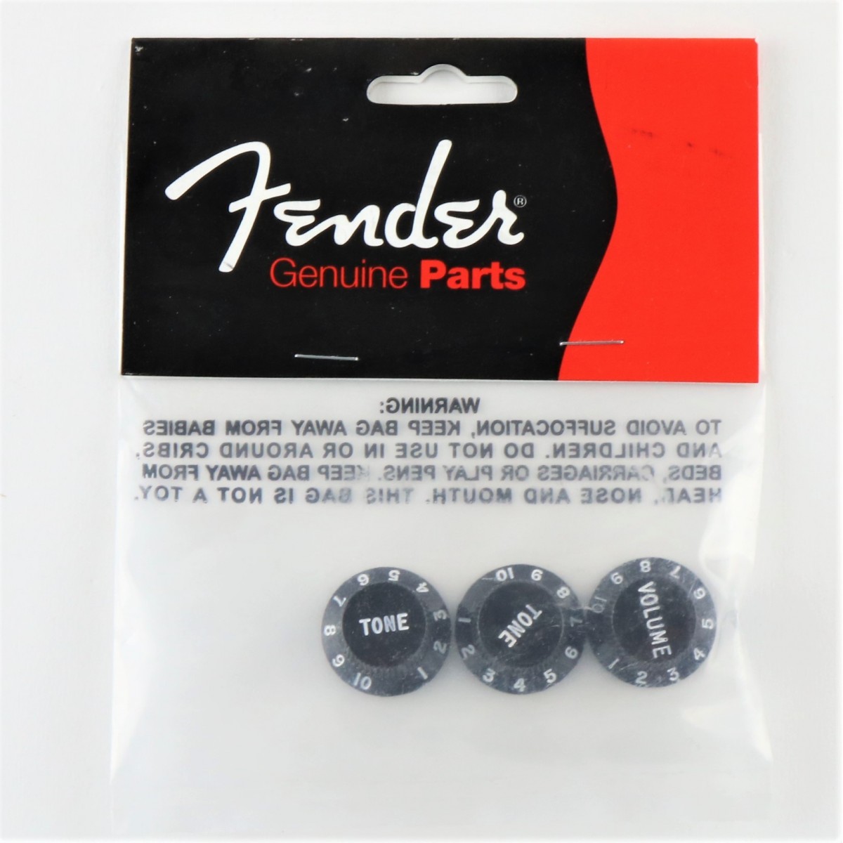 FENDER 099-1365-000 1 VOL 2 TONE SET NERO