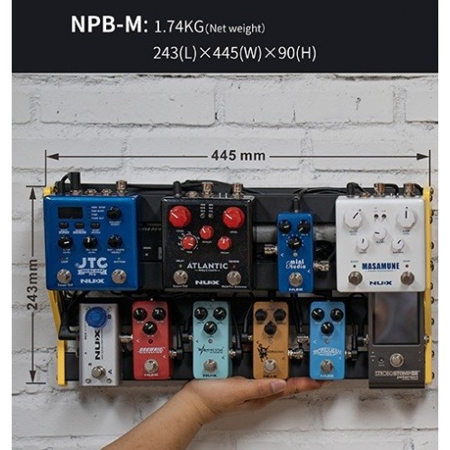 NUX NPB-M BUMBLEBEE PEDALBOARD MEDIUM