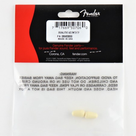 FENDER 099-4938-000 SWITCH TIP BIANCO INVECCHIATO 2 PZ