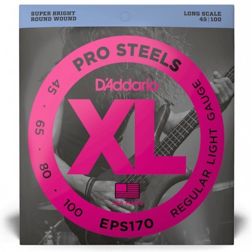 D'ADDARIO EPS170 XL PRO STEELS LONG SCALE .045/.100