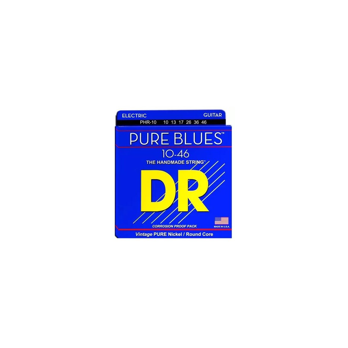 DR STRINGS PHR-10 PURE BLUES MEDIUM .010/.046