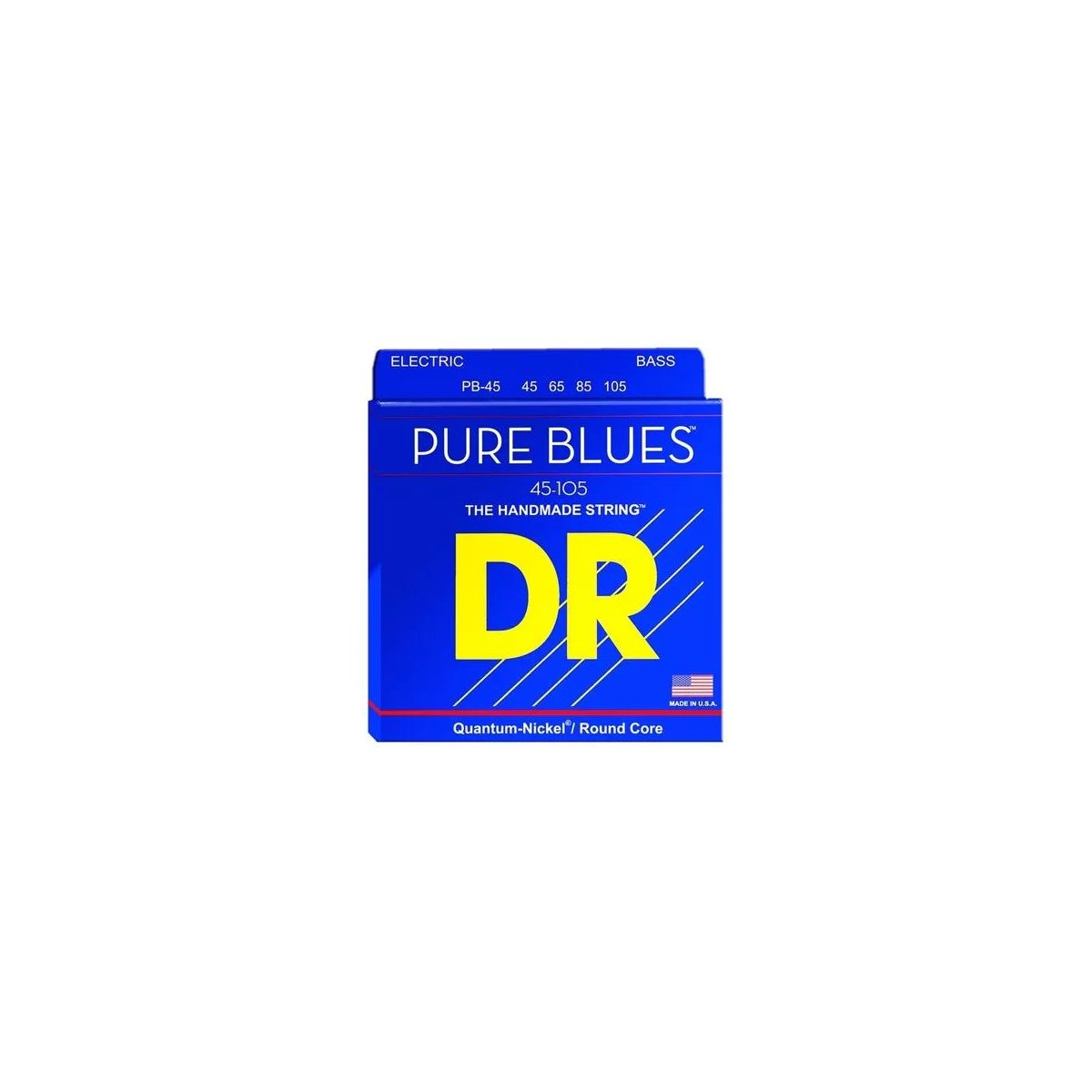 DR STRINGS PB-45 PURE BLUES BASS MEDIUM .045/.105