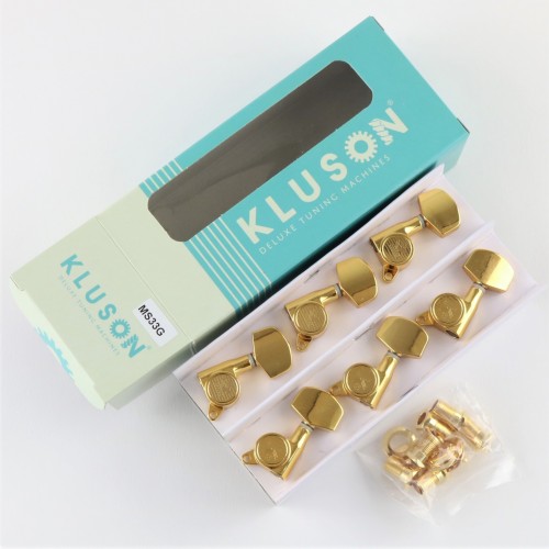 KLUSON MS33G "GERMAN BUTTON" 3+3 GOLD