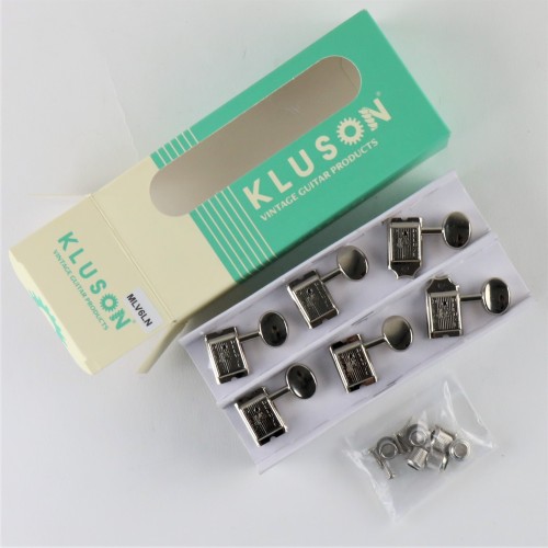 KLUSON VINTAGE DOUBLE LINE LOCKING NICKEL