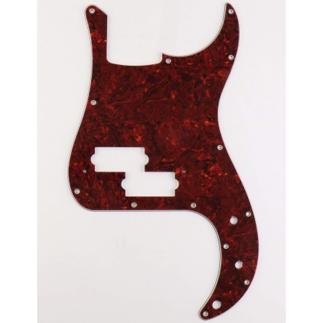 PRECISION BASS PICKGUARD RED TORTOISE 4 PLY