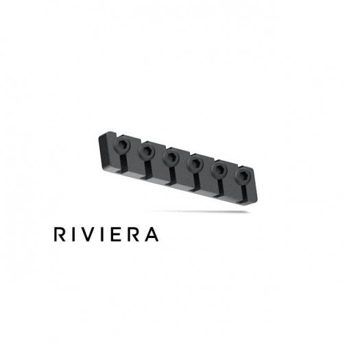 RIVIERA RGH6M 6 STRING SLANTED GUITAR HEADLESS HEADPIECE