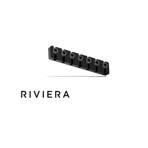RIVIERA RGH7M 7 STRING SLANTED GUITAR HEADLESS HEADPIECE