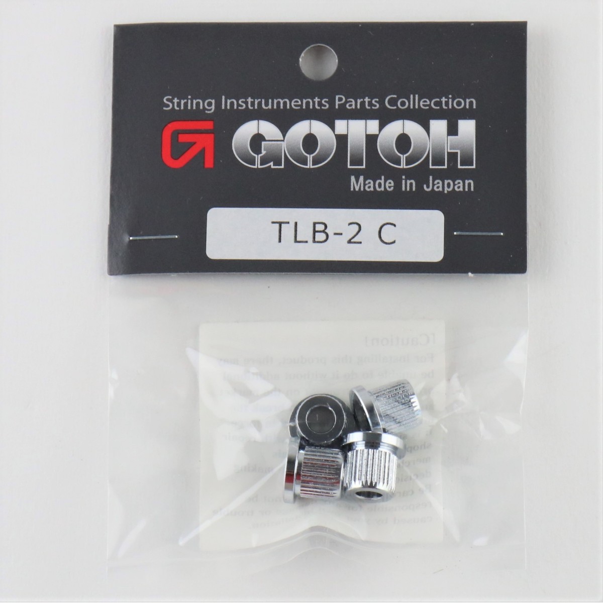 GOTOH BASS STRING BUSHINGS CHROME SET/4