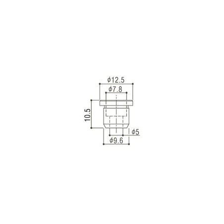 GOTOH BOCCOLE PASSACORDA PER BASSO GOLD SET/4