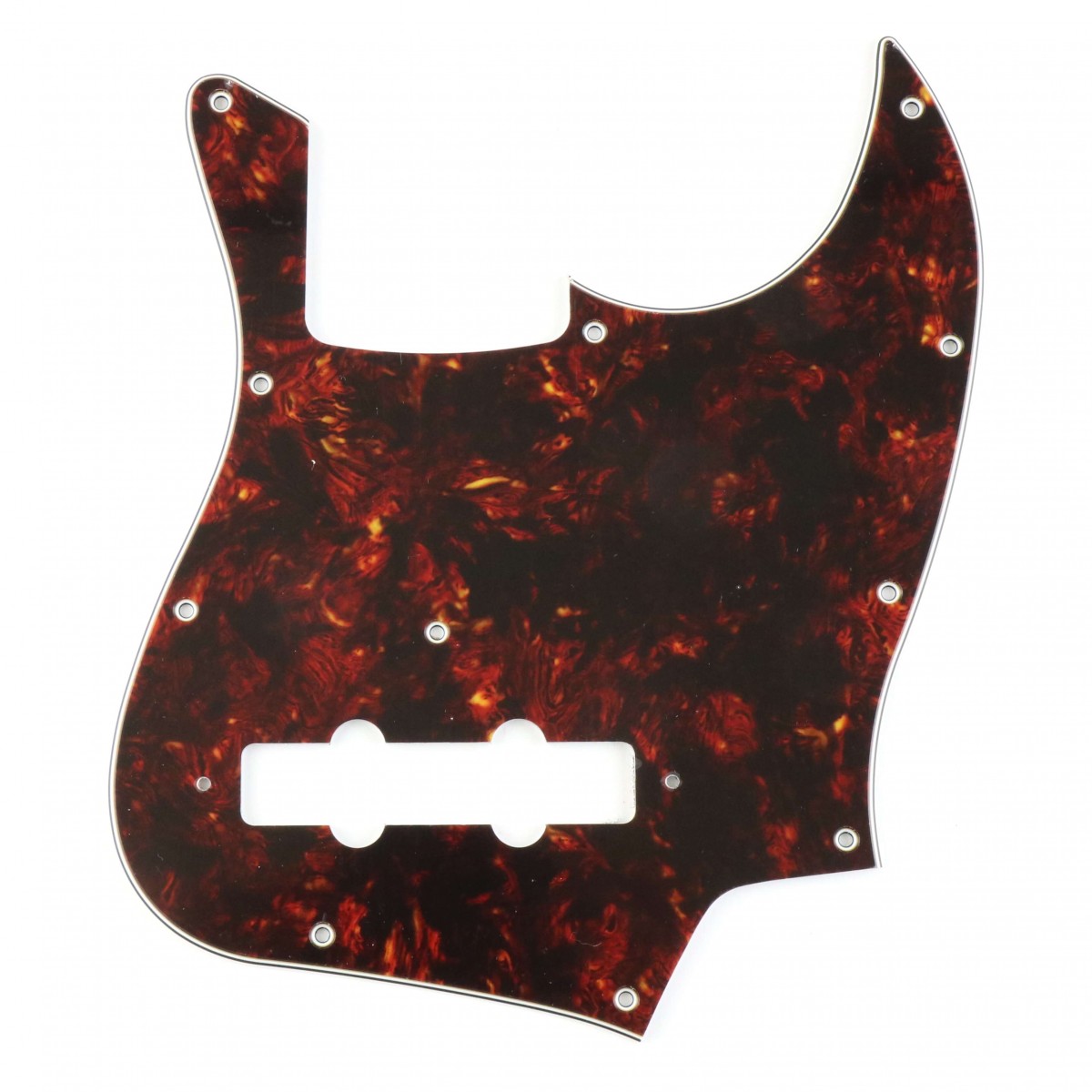 JAZZ BASS PICKGUARD TORTOISE 4 PLY