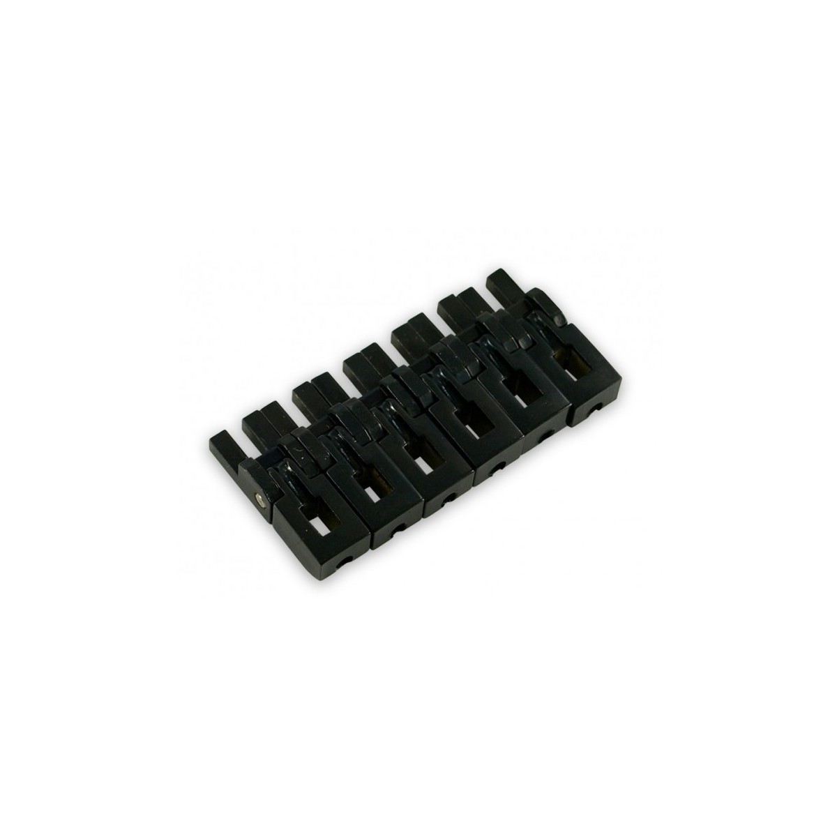 FLOYD ROSE ORIGINAL BRIDGE SADDLE SET BLACK