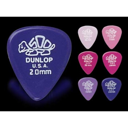 PICKS DUNLOP 2.0mm 6 PCS