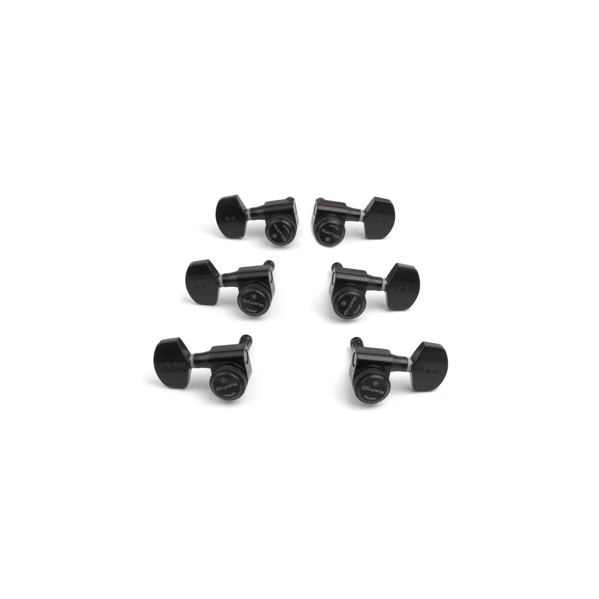 RATIO PRL-8311-B0 LOCKING 3+3 BLACK