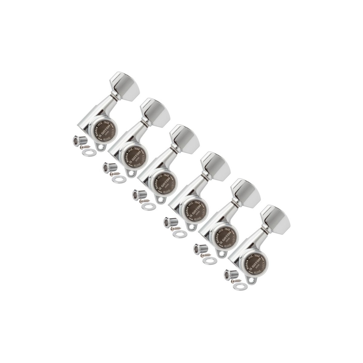 GOTOH SG381-MGT 6L BULK SET CHROME