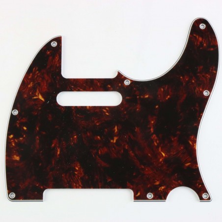 TELECASTER PICKGUARD 8 HOLES TORTOISE