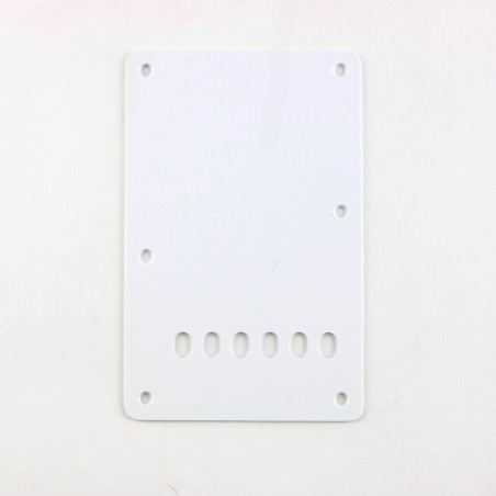 STRATOCASTER BACKPLATE WHITE 1 PLY 56mm