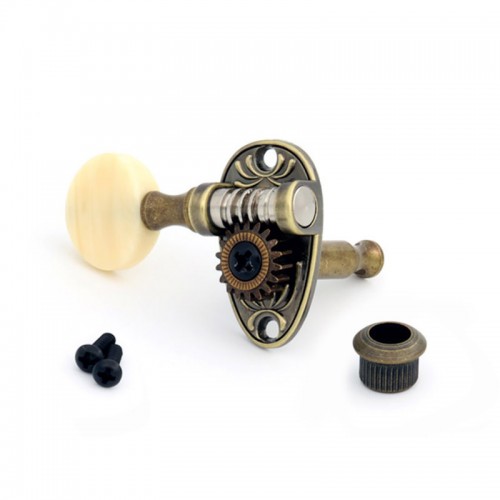 DER JUNG MECCANICHE ANTIQUE BRASS IVORY