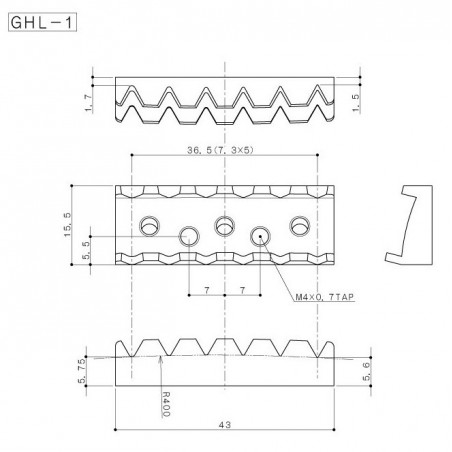 GOTOH GHL-1 LOCKING NUT GOLD