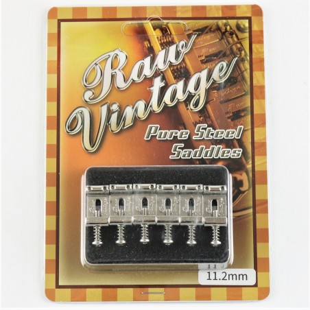 RAW VINTAGE SADDLES 11.2 mm SET/6